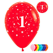 Комплект воздушных шаров "Цифра 1" (25 шт)