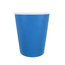Комплект бумажных стаканчиков ( 6 шт, 250 мл) голубой