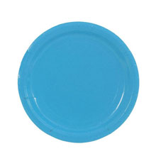 Тарелки для свадебного пикника "Грёзы" 10 шт 18 см голубой
