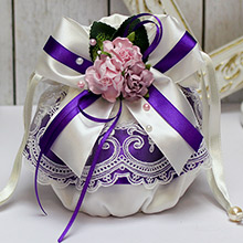 Свадебная сумочка "Таинственный сад" фиолетовый