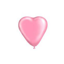 Сердце  розовый (13 см)