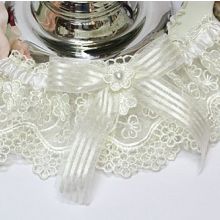 Свадебная подвязка для невесты "Малышка" айвори